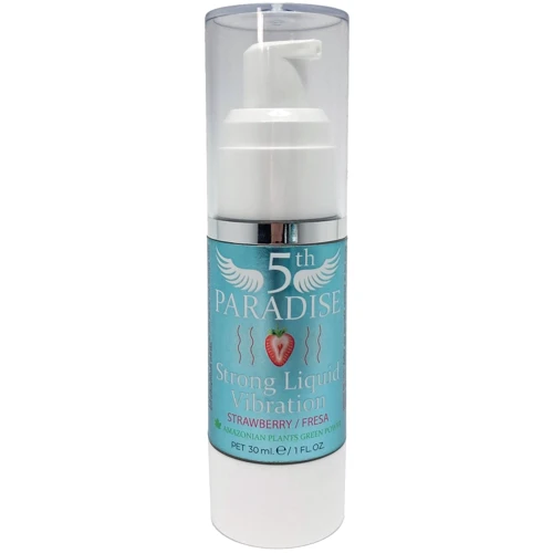 Рідкий вібратор 5th Paradise Strong Liquid Vibration Strawberry, 30 мл