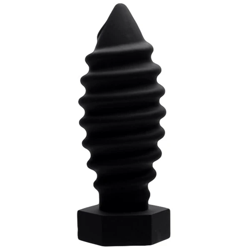 Анальная пробка Tom of Finland Screw U Anal Plug, 19x7 см: Наличие вибрации Нет