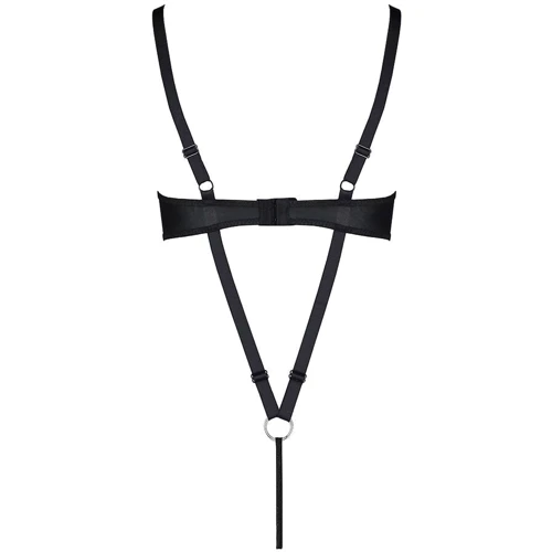Боди из экокожи Celine Body black 4XL/5XL: Вид Боди