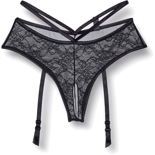 Женские стринги SoftLine - G-String 2484, S/M (black)