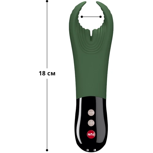 Вибратор для пениса Fun Factory MANTA moss green/black: Для кого Для мужчин