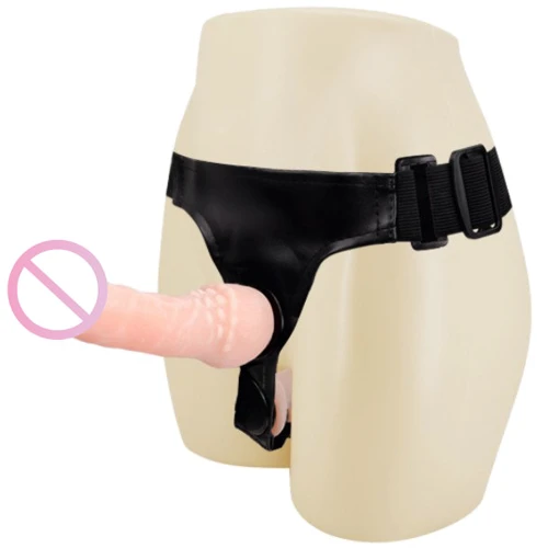 Страпон LYBAILE Ultra Female Harness Duo Flesh: Наличие вибрации Нет