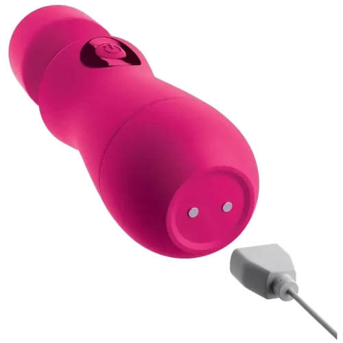 Вибромассажер Pipedream OMG Wands Enjoy Rechargeable Wand (фуксия): Тип и форма Вибратор-микрофон