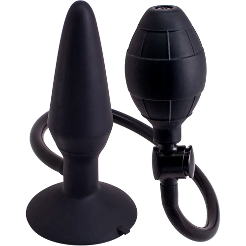 Надувная анальная пробка Seven Creations Inflatable Butt Plug M, средняя