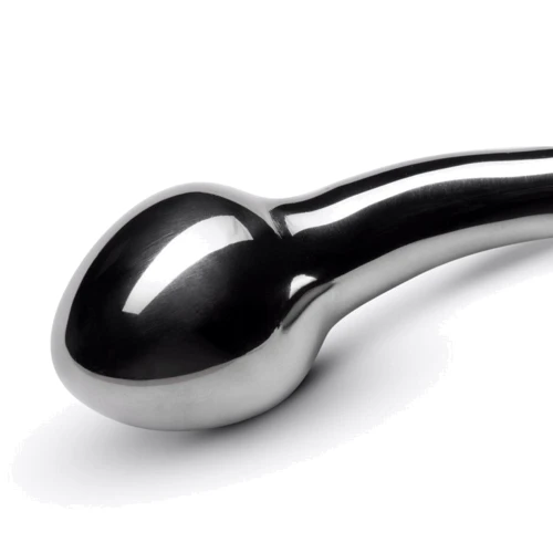 Анальная пробка Sinner Gear Unbendable - Elegant Seven Metal Dildo: Особенности С кольцом