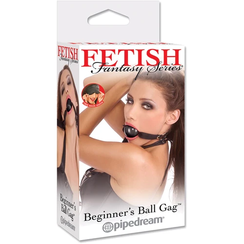 Кляп Fetish Fantasy Beginner's Ball Gag, чорний: Для кого унісекс