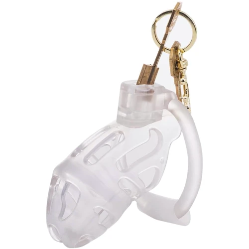 Клетка для пениса LOCKINK Sevanda Plastic Penis Chastity Cage - Transparent: Цвет прозрачный