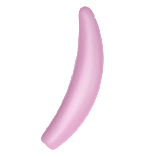 Вакуумный клиторальный стимулятор Satisfyer Curvy 3+: Длина, см 14