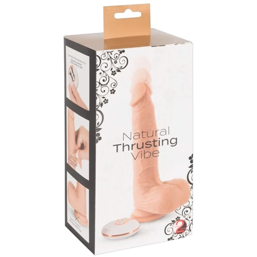 Вибратор с толчками Orion Natural Thrusting Vibe: Длина, см 24