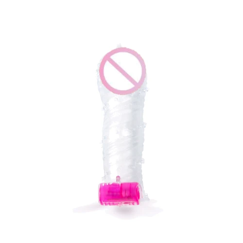 Рельєфна насадка для членаBrazzers Brazzers RW002, 13х3.5 см