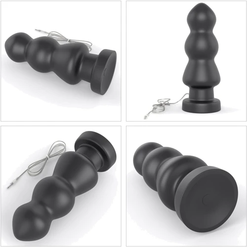 Анальная пробка с вибрацией Lovetoy Vibrating Anal Rigger 7.8" King Sized: Материал ПВХ