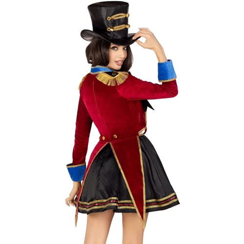 Костюм циркачки Leg Avenue Classic Ringmaster Costume M: Вид костюми