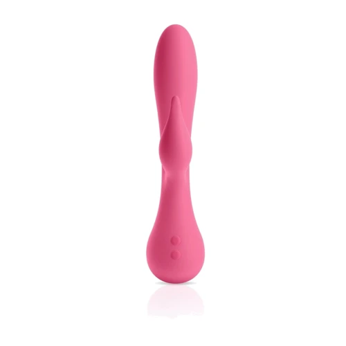 Jimmy Jane Glo Rabbit Heating Vibrator - вібратор-кролик, 10.8x3.8 см: Тип і форма Кролики, Вібромасажер