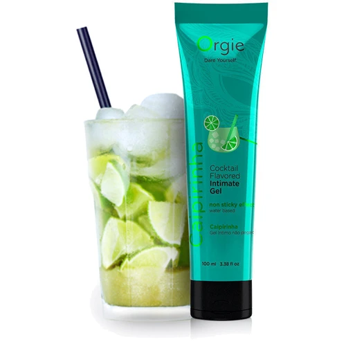 Лубрикант на водній основі Orgie Lube Tube Cocktail Caipirinha, 100 мл, смак цитрусового коктейлю: Для кого Унисекс