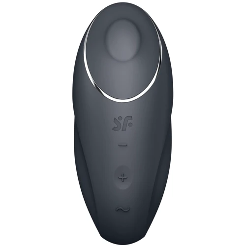 Вібратор Satisfyer Tap & Climax 1 Grey: Довжина, см 11