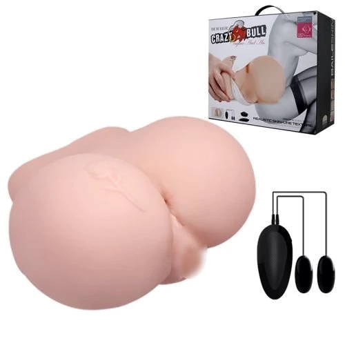 Мастурбатор с двойной вибрацией и двумя входами Crazy Bull BM-009107Z-1 фото 5