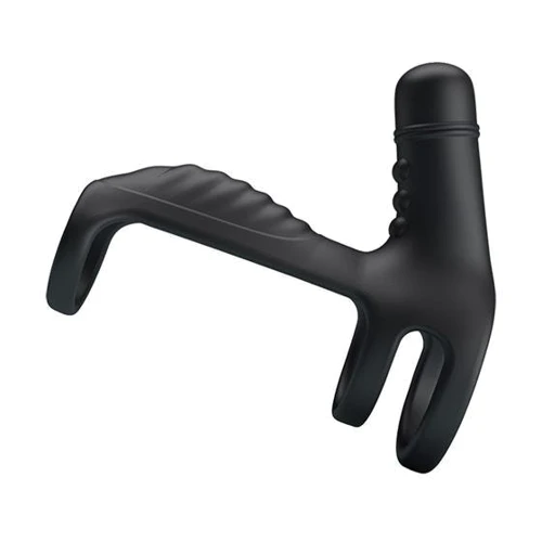 Насадка на член LYBAILE Pretty Love Vibrating Penis Sling Black