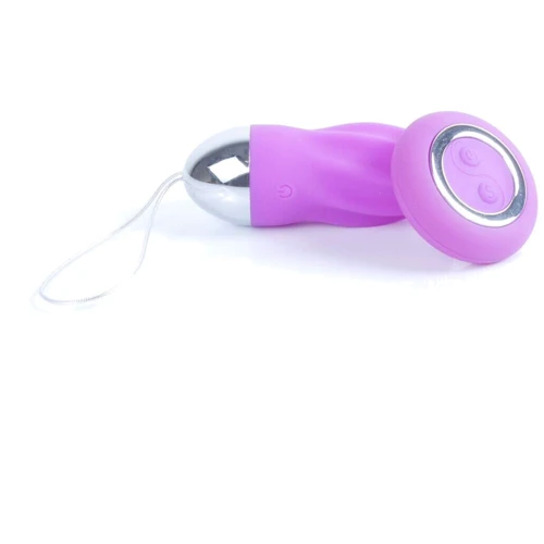 Виброяйцо з пультом дистанційного керування - Remoted controller egg 0.1 USB Purple фото 7