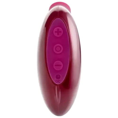 Вакуумний кліторальний стимулятор A-Toys Myrty, burgundy: Тип управління кнопкове