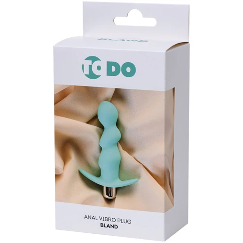 Анальная пробка с вибрацией ToDo Anal Vibro Plug Bland фото 7