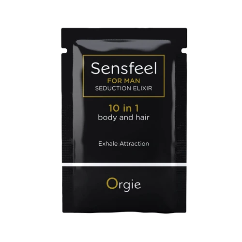 Лосьйон з феромонами для тіла та волосся Orgie – Sensfeel Seduction Elixir 10 in 1 for Man (2 мл): Тип Бальзам
