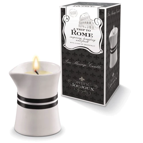 Массажная свечa Mystim Petits Joujoux - Rome - Grapefruit and Bergamott (190 г): Особенности С ароматом