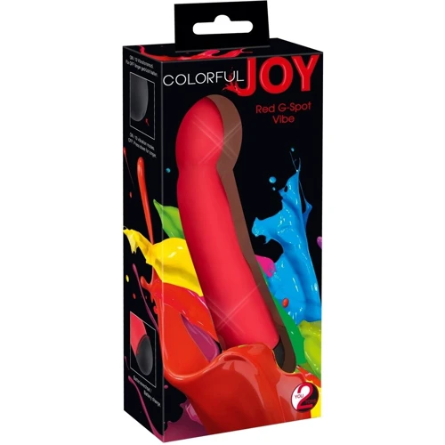 Вибратор для точки G Orion Colorful Joy Red G-Spot Vibe: Тип и форма Вибромассажер