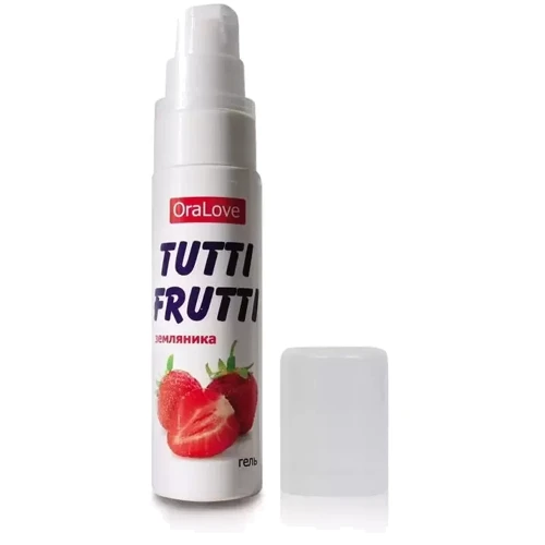 Оральный лубрикант Tutti-frutti земляника, 30 ml: Для кого Унисекс