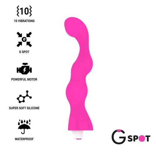 Вибратор для зоны G G-Spot GEORGE (розовый): Тип управления Кнопочное
