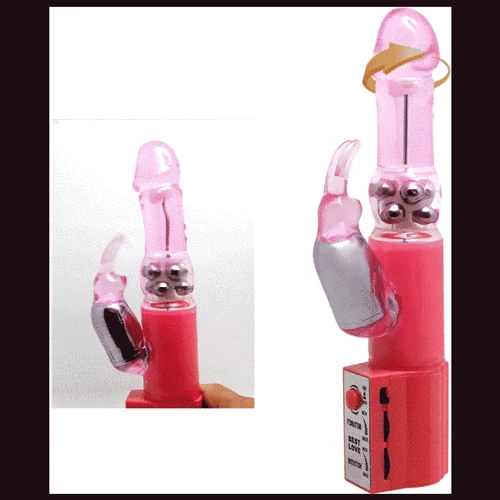 Вибратор с стимулятором клитора и ротацией BAILE - Chrisina PINK Vibration Rotation (BW-004107SY) фото 7