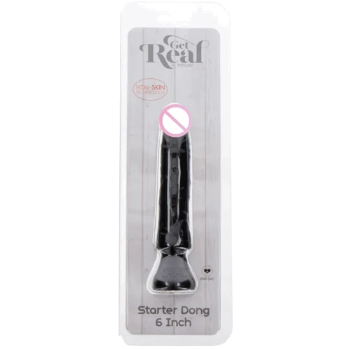 Фаллоимитатор на присоске Toy Joy Get Real Starter Dong 6 Inch (черный): Назначение Вагинальные