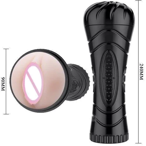 Вагіна з вібрацією Pussy vibration, BM-00900T27Z: Діаметр, см 9