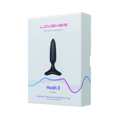 Анальная смарт-вибропробка Lovense Hush 2, размер XS фото 7