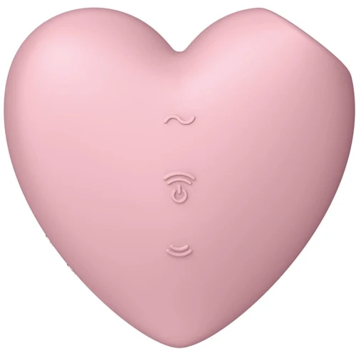 Кліторальний стимулятор Satisfyer Cutie Heart із вібрацією pink: Для кого Для жінок