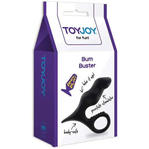 Анальная пробка Bum Buster Black, 7.5x3 см: Для кого Унисекс