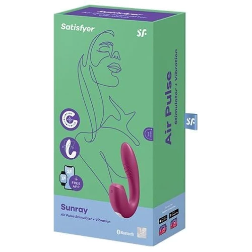 Вакуумний смарт вібратор Satisfyer Sunray Berry, 4 положення стовбура: Для кого Для жінок