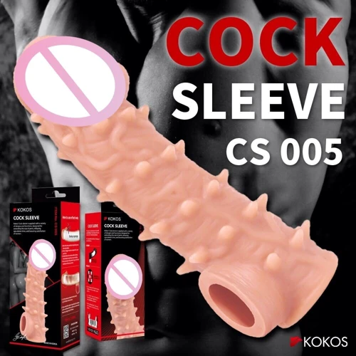 Насадка на член Kokos Cock Sleeve CS 005 M: Назначение Для увеличения