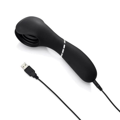 Мастурбатор с вибрацией So Divine Vibrating Stimulator Вlack: Тип Вагина