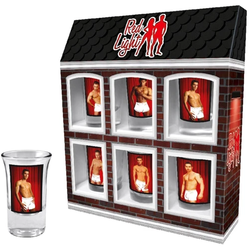 Набор рюмок BOSS Red Light Men, 6 х 35 мл