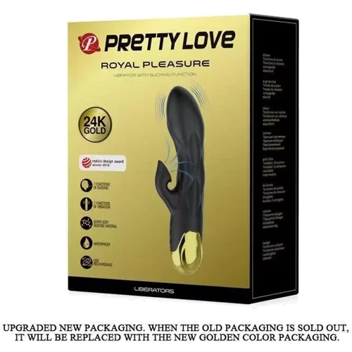 Вібратор з вакуумної стимуляцією клітора Pretty Love - LIBERATORS, BI-014624 фото 8