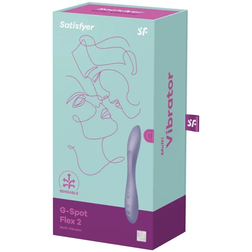 Вібратор Satisfyer G-Spot Flex 2 dark violet: Діаметр, см 3.4