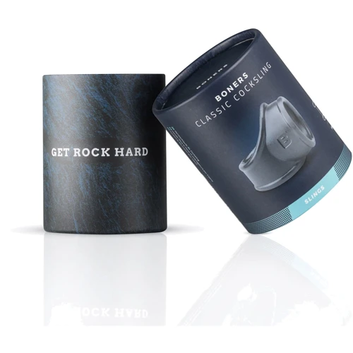 Эрекционное кольцо Boners Clsssic Cocksling - Grey фото 4