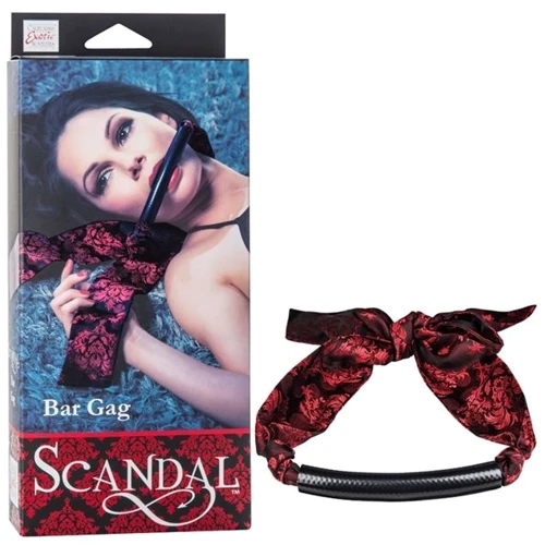 Кляп Scandal Bar Gag: Цвет красный