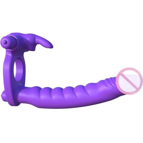 Насадка для двойного проникновения Silicone Double Pene Rabbit: Назначение Для двойного проникновения