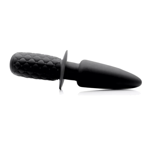 Анальный вибратор с рукояткой The Plug 10x Silicone Vibrating Thruster: Для кого Унисекс