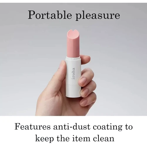 Вибратор-помада IROHA STICK White: Тип и форма Мини-вибраторы, В виде помады