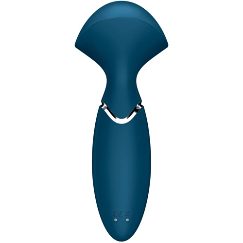 Вібромасажер Satisfyer Mini Wand-er Blue: Тип управління кнопкове