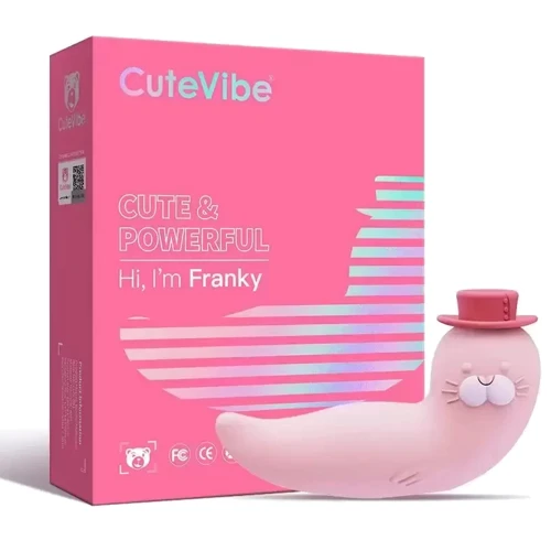 Вакуумний вібратор CuteVibe Franky Pink: Для кого Для жінок