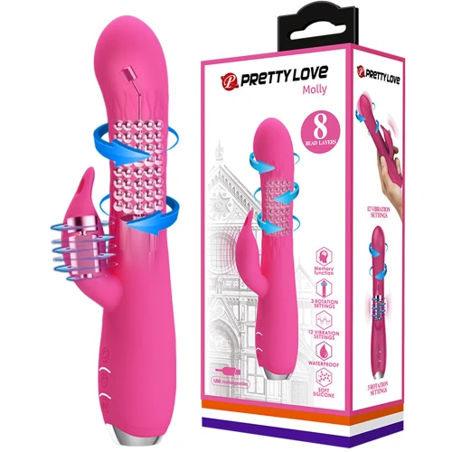 Вибратор Pretty Love Molly Vibrator Pink фото 9
