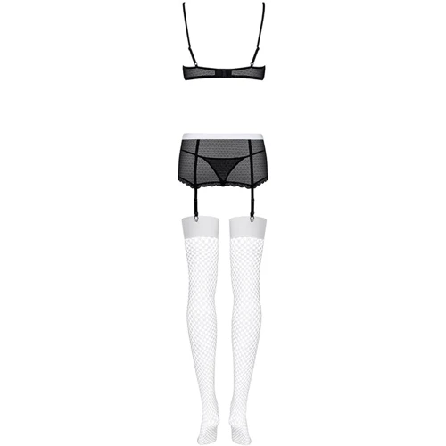 Сексуальный костюм Obsessive Maidme set, L/XL: Тип Горничной